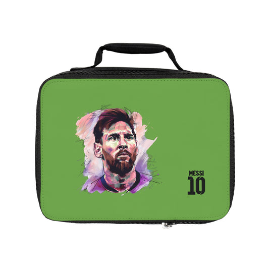 Lionel Messi LM10 Lunch Bag Green ⚽🥇