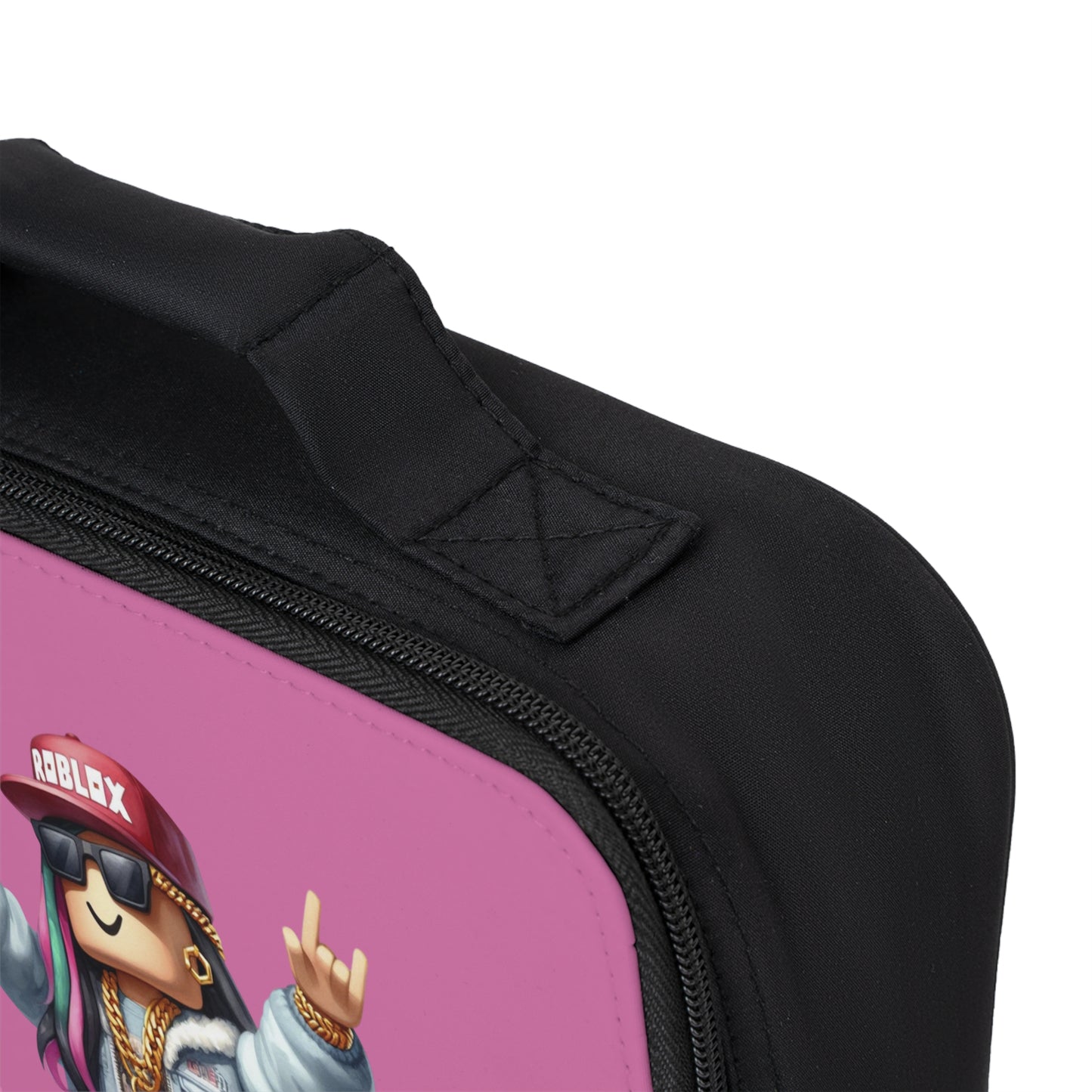 Insulated Roblox Lunch Tote Light pink 🎮✨ ⚡