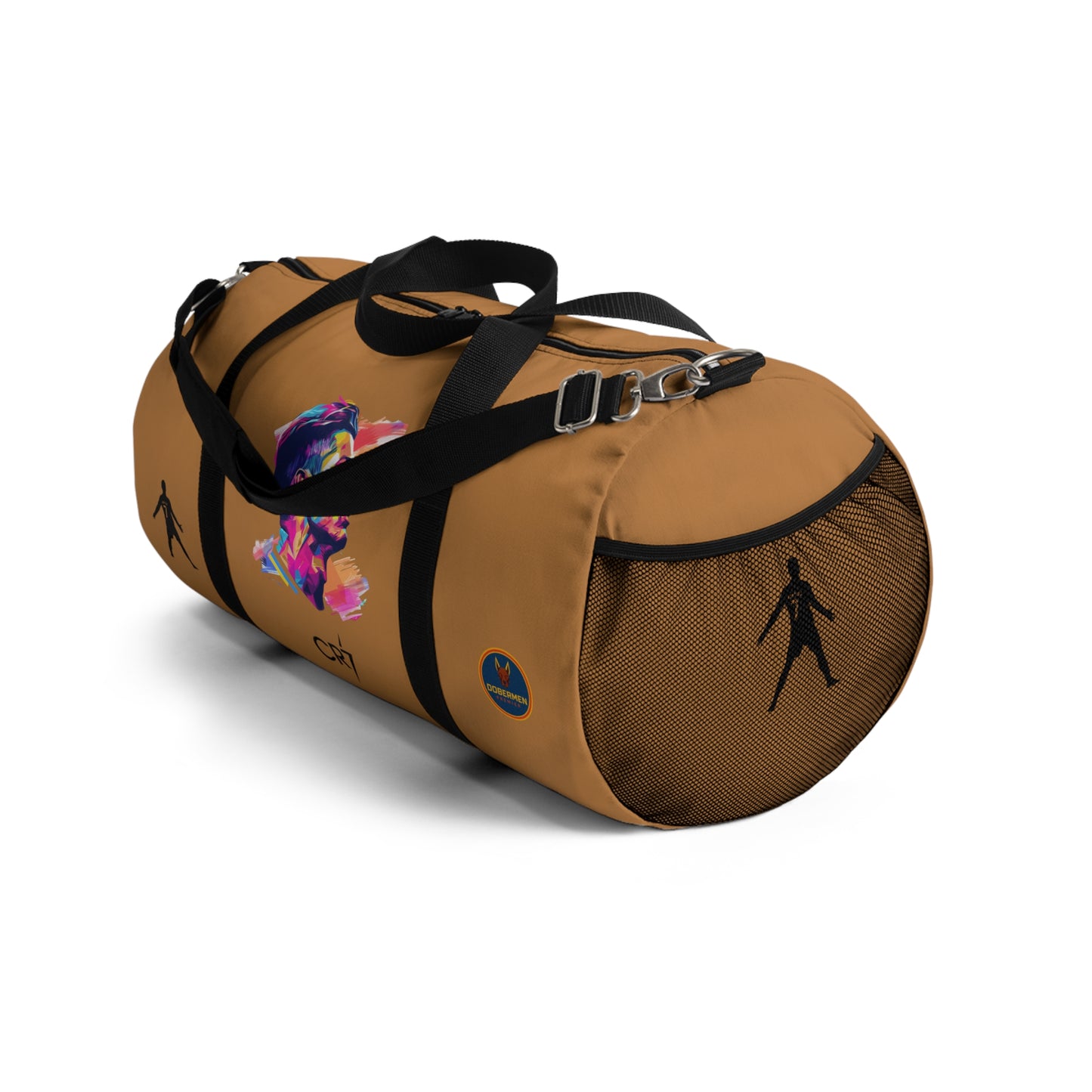 Premium Cristiano Ronaldo Duffel Bag Light brown 🏆⚽
