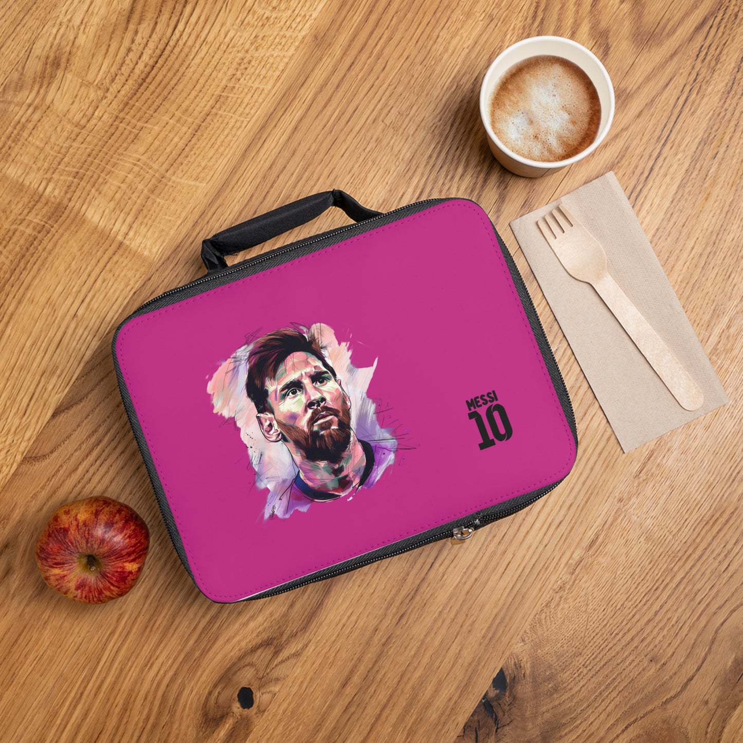 Lionel Messi LM10 Lunch Bag Pink ⚽🥇