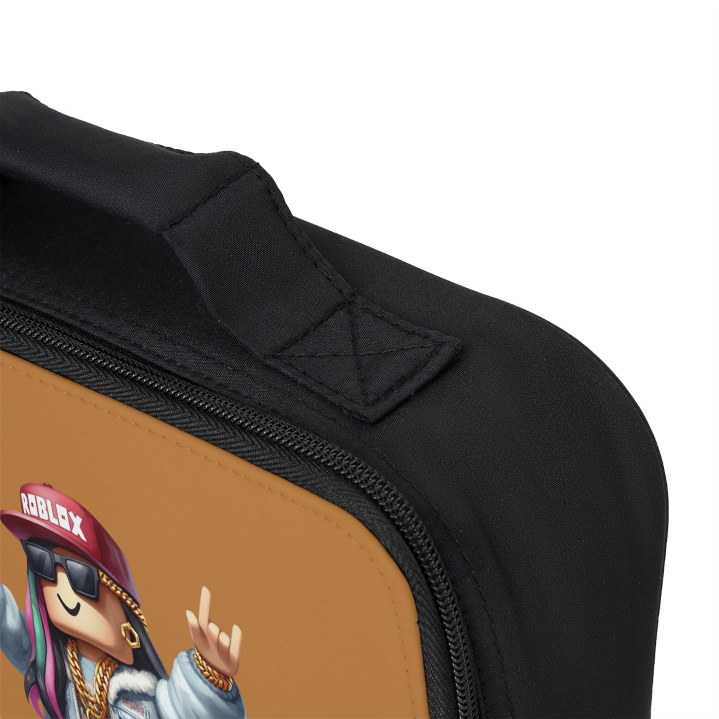Insulated Roblox Lunch Tote Light brown 🎮✨⚡