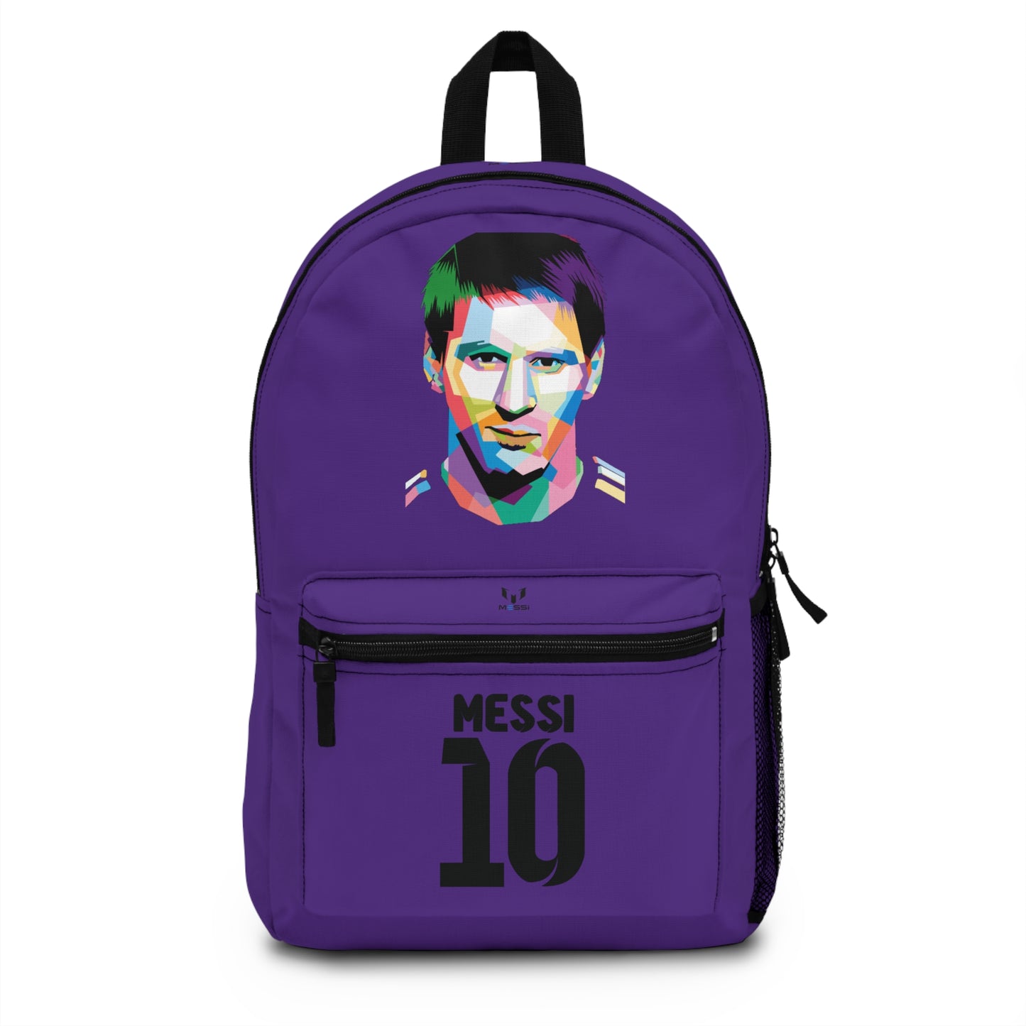 Leo Messi School Backpack for Boys Purple 🎒🏆 ⚽