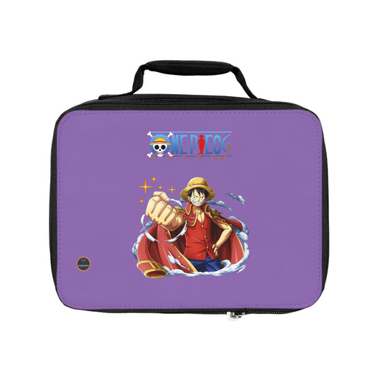 Monkey D. Luffy One Piece Anime Lunch Bag Light purple 🍱