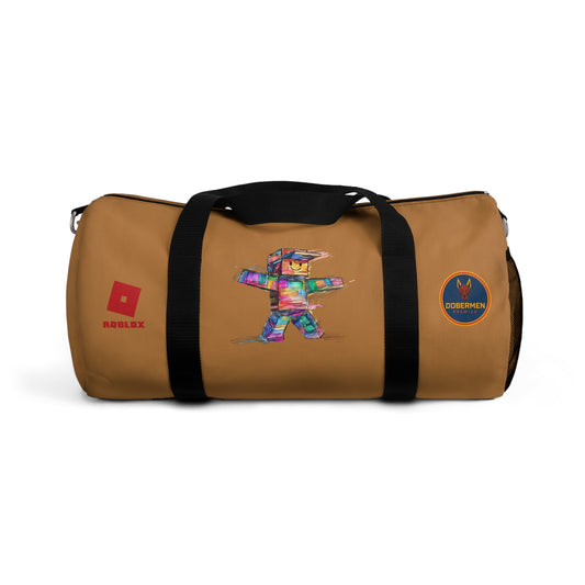 Roblox Themed Duffel Bag Light brown 🧒🕹️ 👧