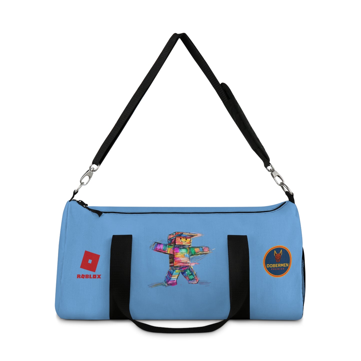 Roblox Themed Duffel Bag Light blue 🧒🕹️ 👧