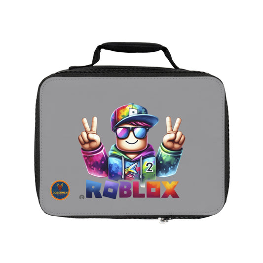 Roblox Fan Lunch Bag Grey 🎮🎒✨