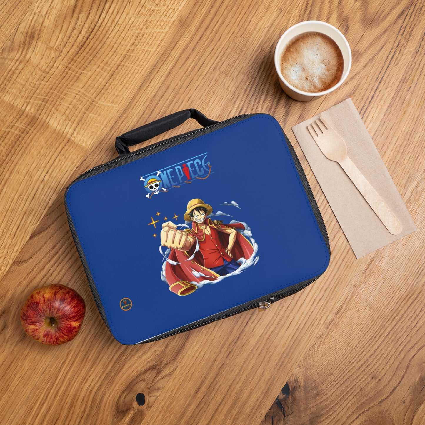 Monkey D. Luffy One Piece Anime Lunch Bag Dark blue 🍱