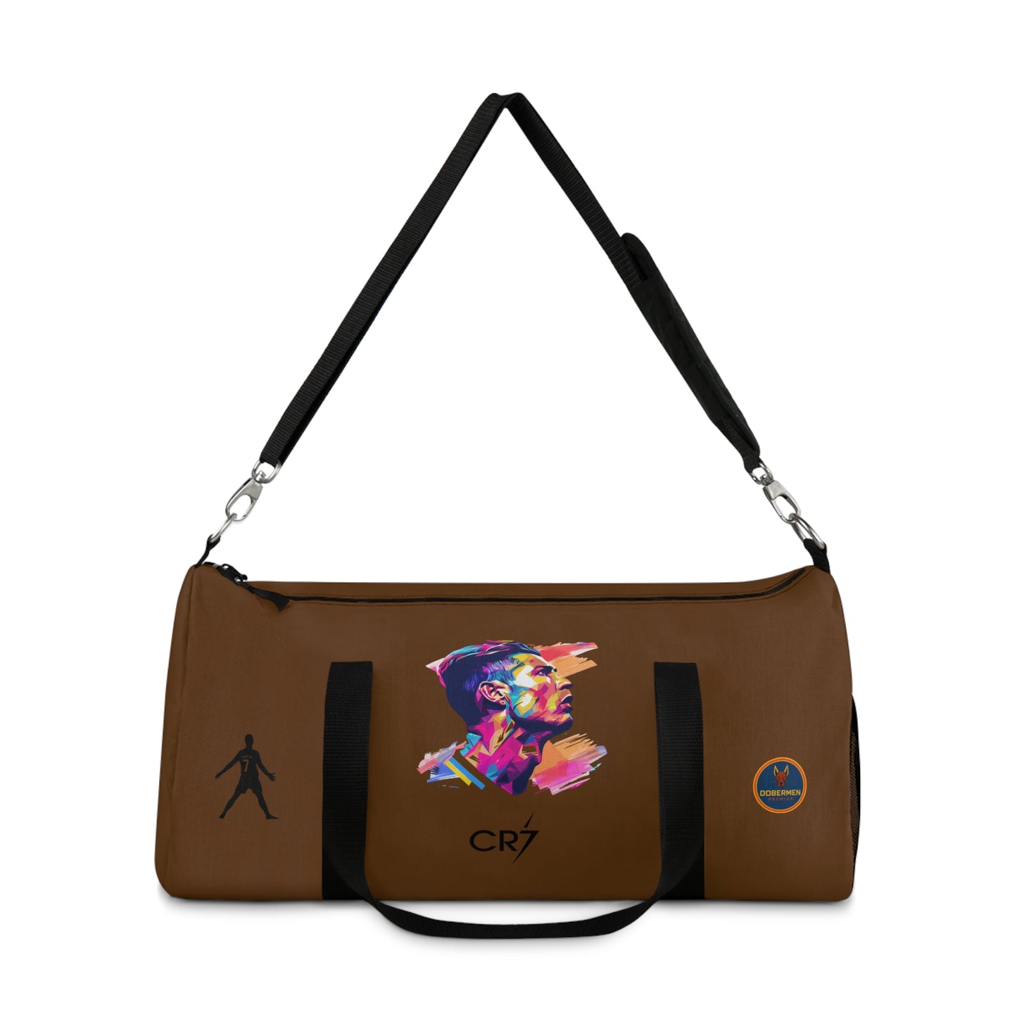 Premium Cristiano Ronaldo Duffel Bag Brown 🏆⚽