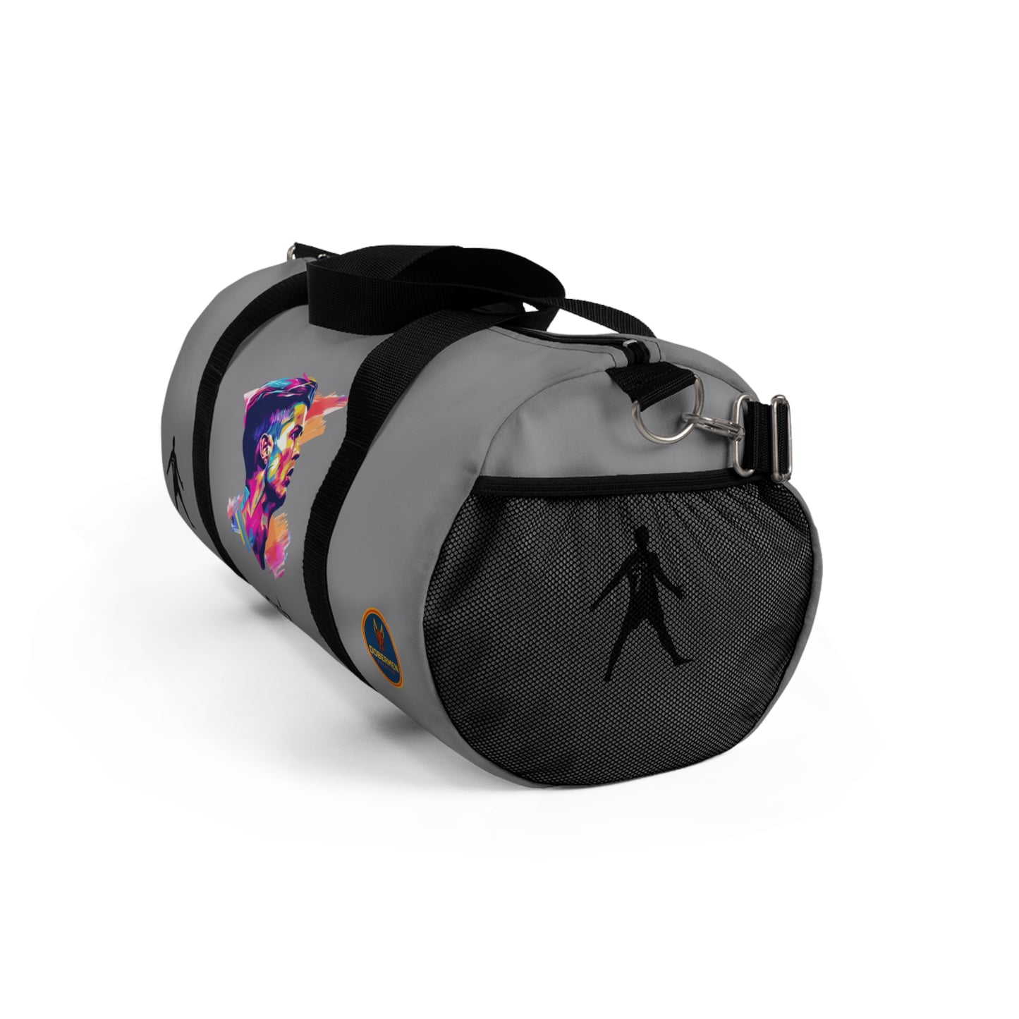 Premium Cristiano Ronaldo Duffel Bag Grey 🏆⚽