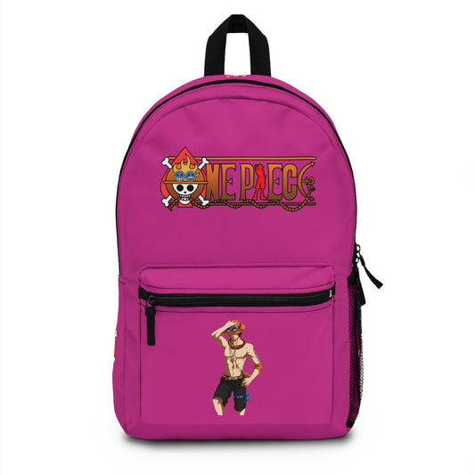 Sanji One Piece Anime Backpack Pink 🍳