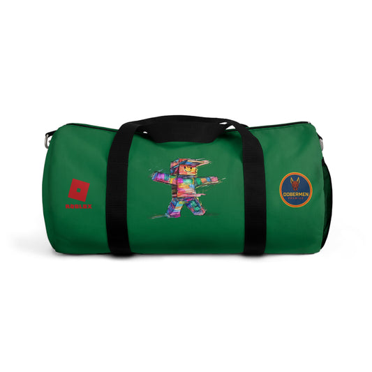 Roblox Themed Duffel Bag Dark green 🧒🕹️ 👧