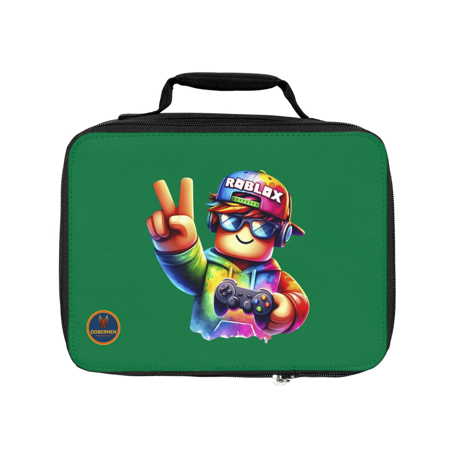 Vibrant Roblox Lunch Box Dark green 🌈 🎮🎒
