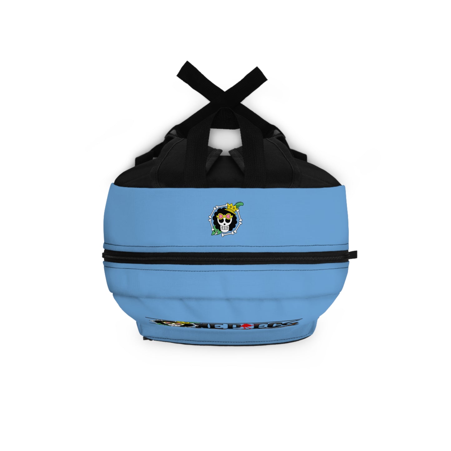 Brook One Piece Anime Backpack Light blue 🎵