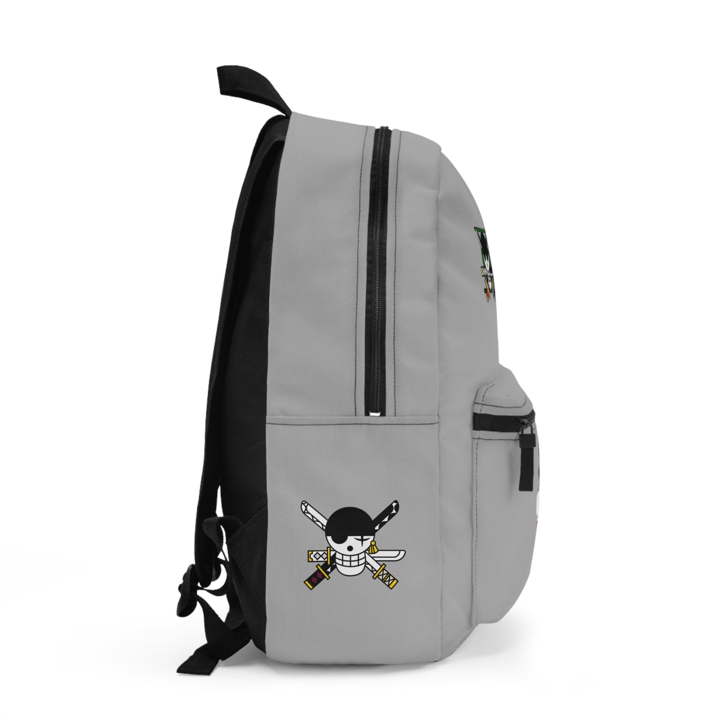 Roronoa Zoro One Piece Anime Backpack Light grey 🗡️