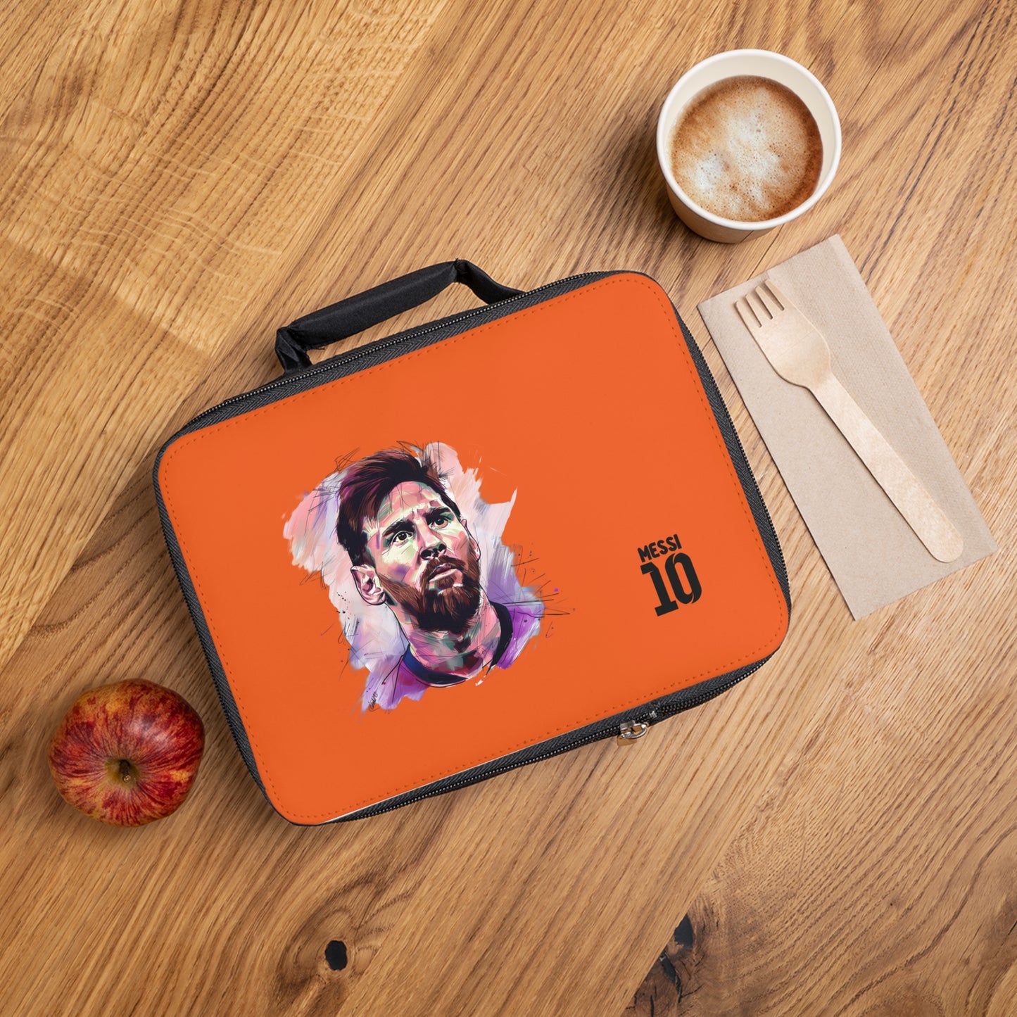 Lionel Messi LM10 Lunch Bag Orange ⚽🥇
