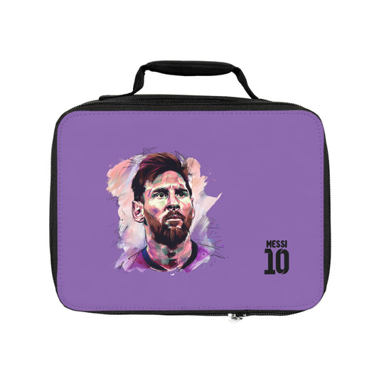 Lionel Messi LM10 Lunch Bag Light purple ⚽🥇