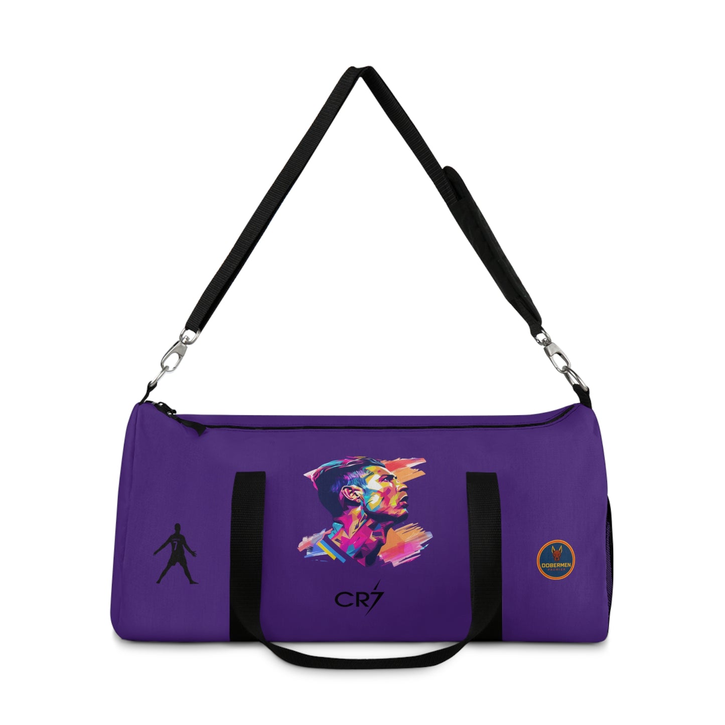 Premium Cristiano Ronaldo Duffel Bag Purple 🏆⚽