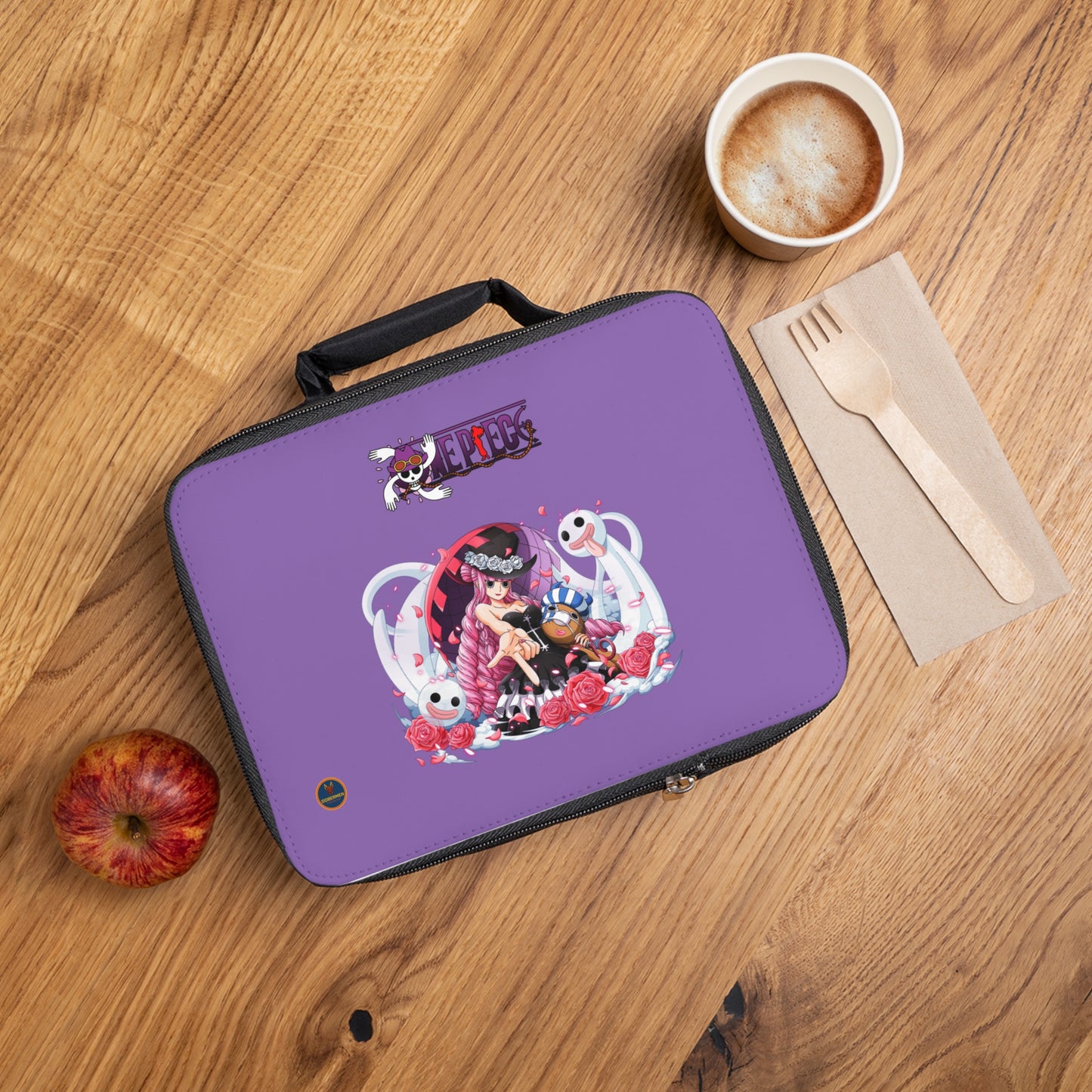 Nico Robin One Piece Anime Lunch Bag Light purple 🍱
