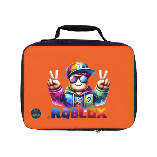 Roblox Fan Lunch Bag Orange 🎮🎒✨