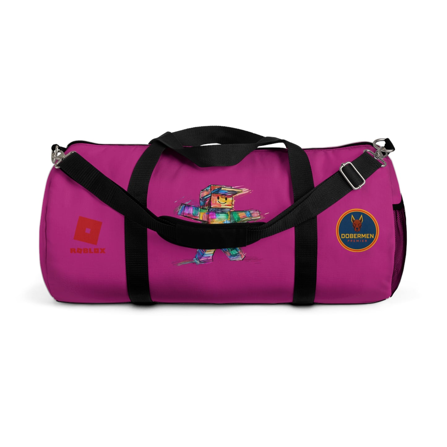 Roblox Themed Duffel Bag Pink 🧒🕹️ 👧