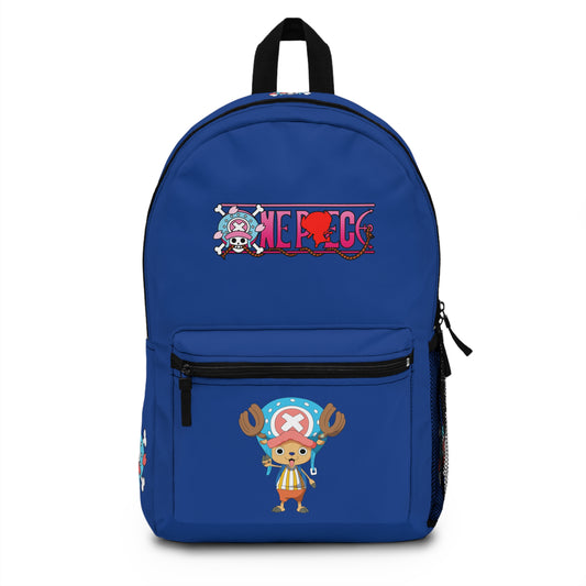 Tony Tony Chopper One Piece Premium Backpack Dark blue 🎒✨