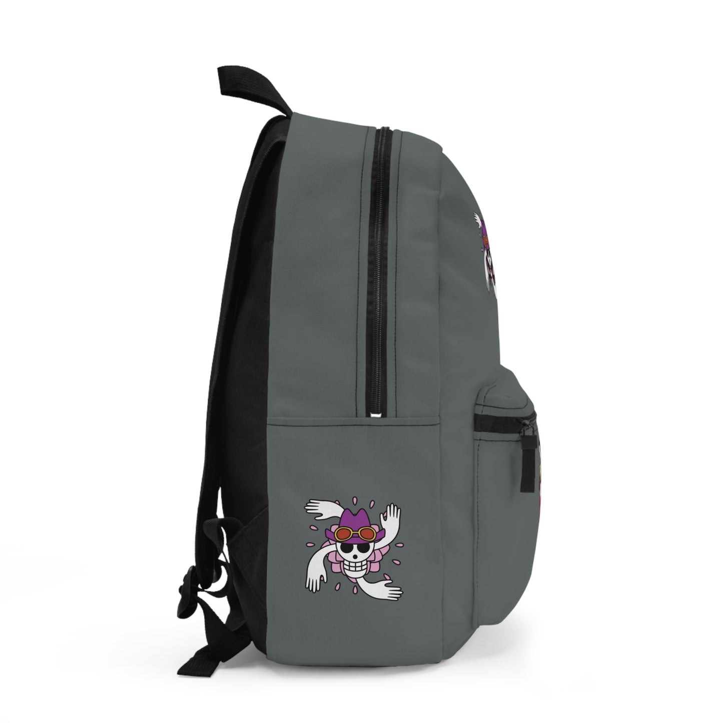 Nico Robin One Piece Premium Anime Backpack Dark grey 🎒