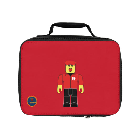 Roblox Gamer Lunch Bag Dark red 🎮🎒✨