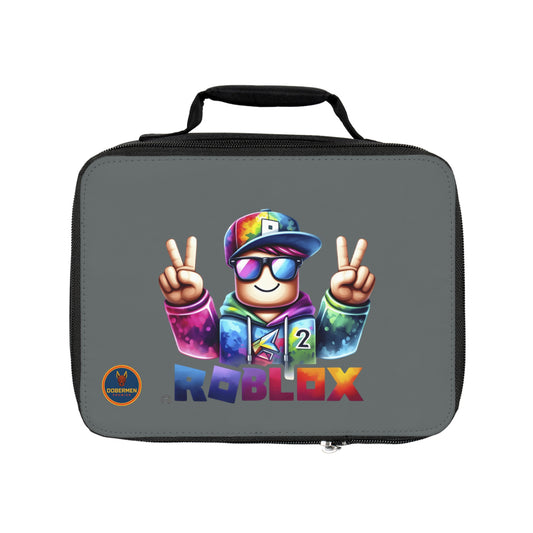 Roblox Fan Lunch Bag Dark grey 🎮🎒✨
