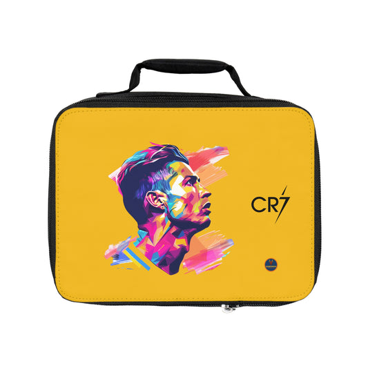 Cristiano Ronaldo CR7 Thermal Lunch Bag Yellow ⚽🥶