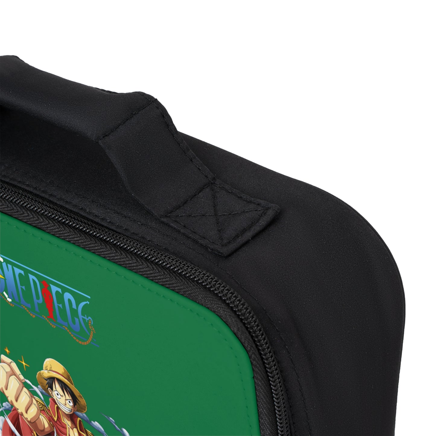 Monkey D. Luffy One Piece Anime Lunch Bag Dark green 🍱