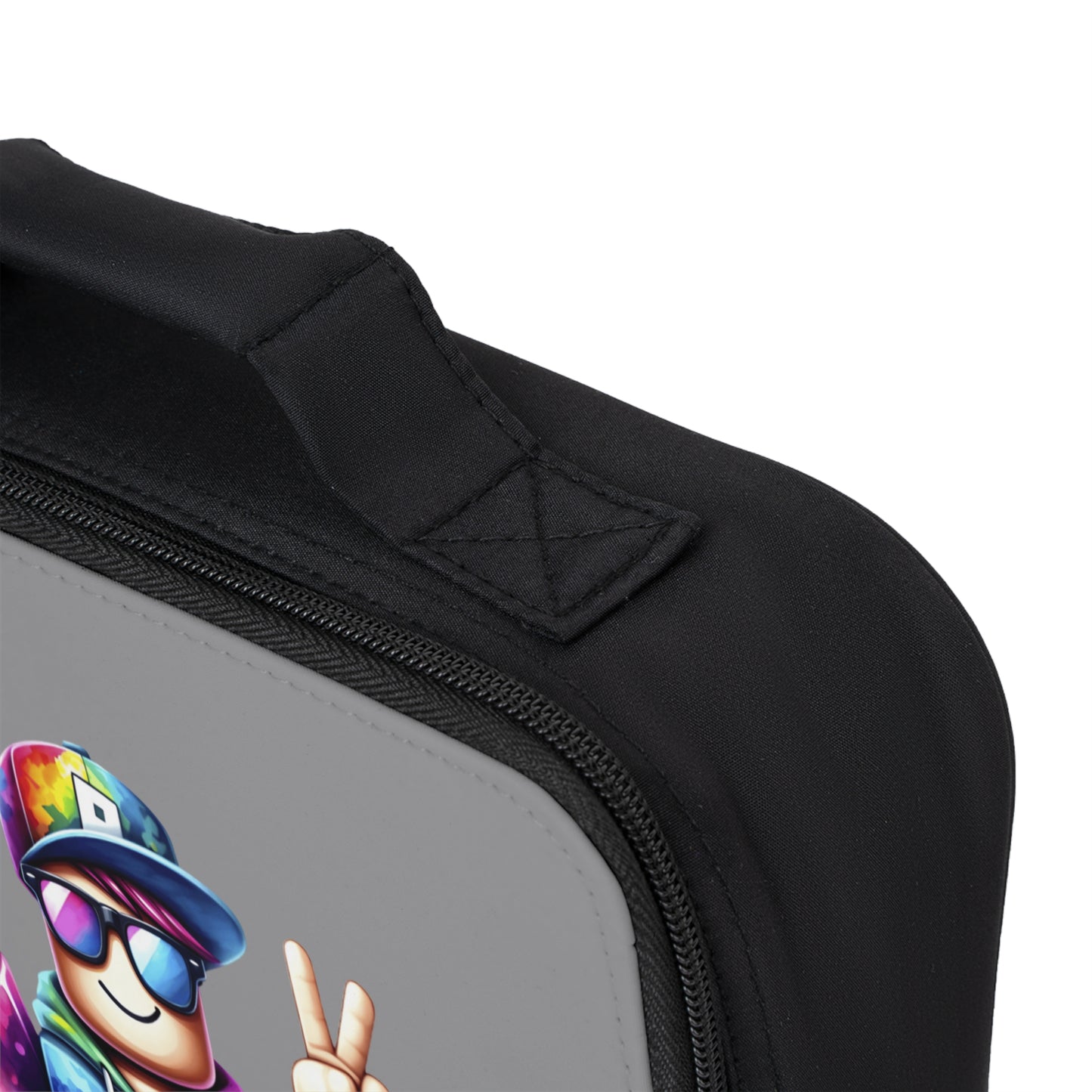 Roblox Fan Lunch Bag Grey 🎮🎒✨