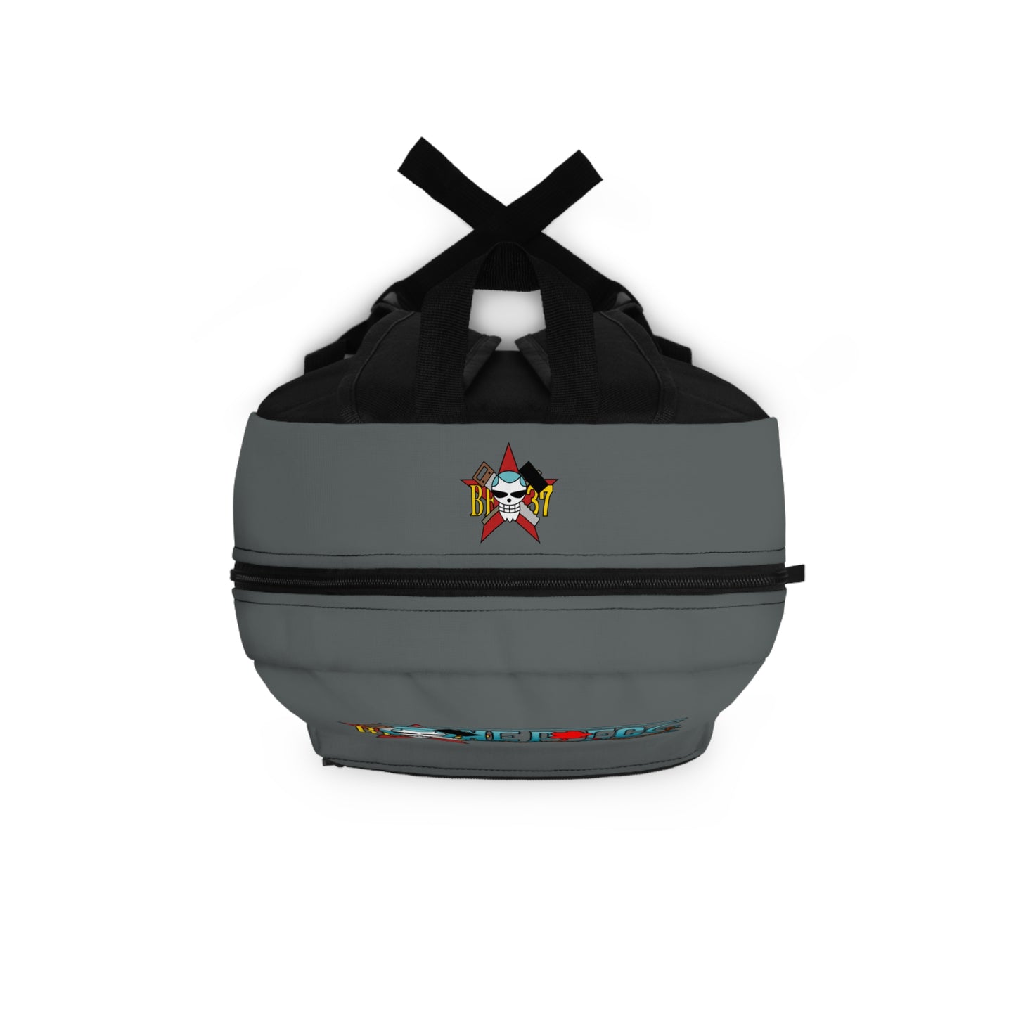 Franky One Piece Anime Backpack Dark grey 🔧