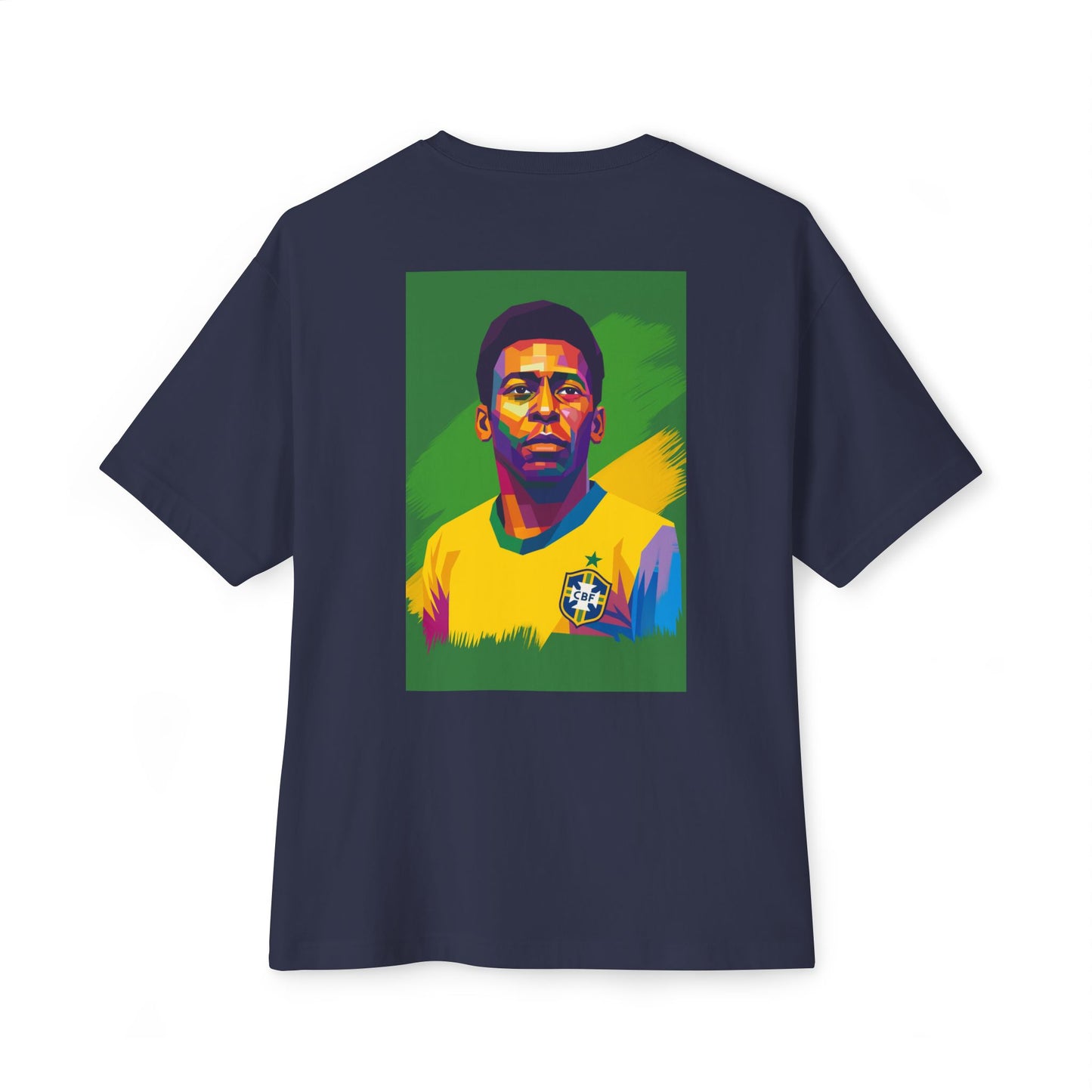 Pelé Oversized Boxy Tee | Brazil 10 Soccer Style 👕 ⚽ 🇧🇷 👑