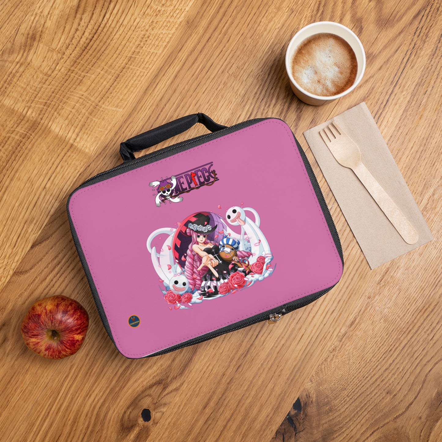 Nico Robin One Piece Anime Lunch Bag Light pink 🍱