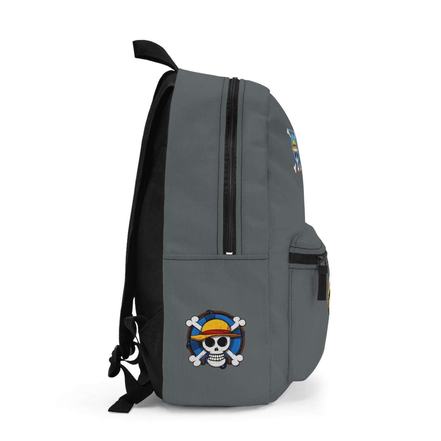 Monkey D. Luffy One Piece Anime Backpack Dark grey 🏴☠️