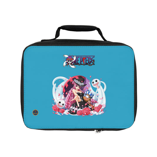 Nico Robin One Piece Anime Lunch Bag Turquoise 🍱