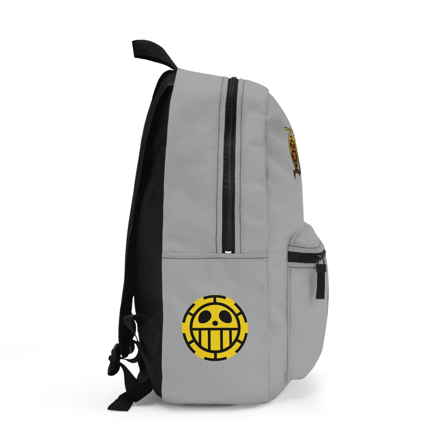 Trafalgar D. Water Law One Piece Anime Backpack Light grey ⚓