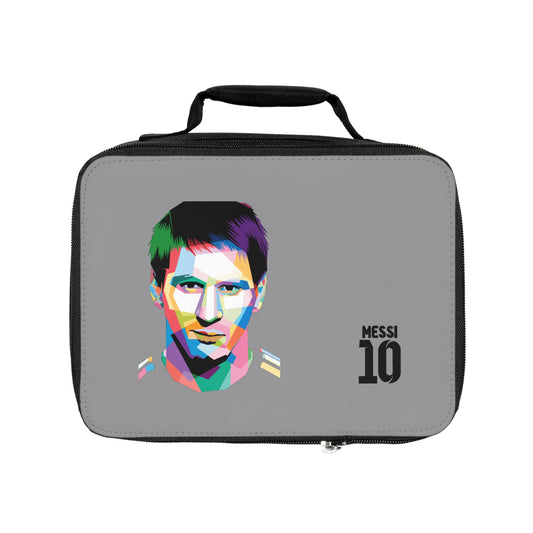 Lionel Messi LM10 Thermal Lunch Bag Grey ⚽🥶