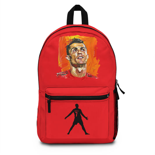 Cristiano Ronaldo CR7 Backpack Red ⚽🎒
