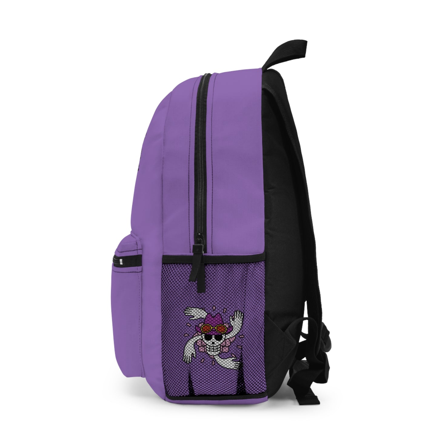 Nico Robin One Piece Premium Anime Backpack Light purple 🎒