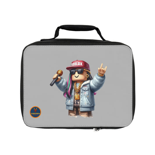 Insulated Roblox Lunch Tote Light grey 🎮✨⚡