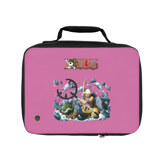 Usopp One Piece Anime Lunch Bag Light pink 🍱