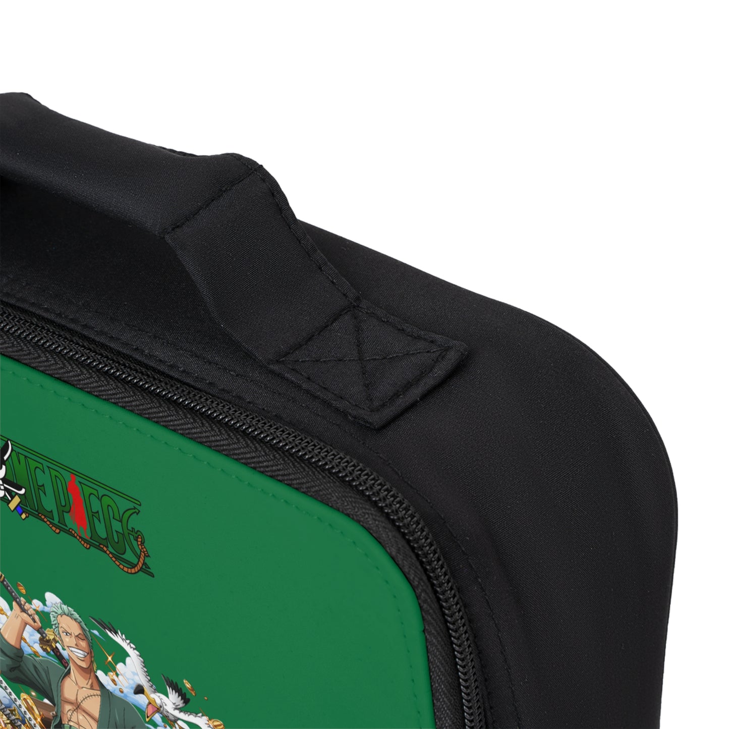 Roronoa Zoro One Piece Anime Lunch Bag Dark green 🍱