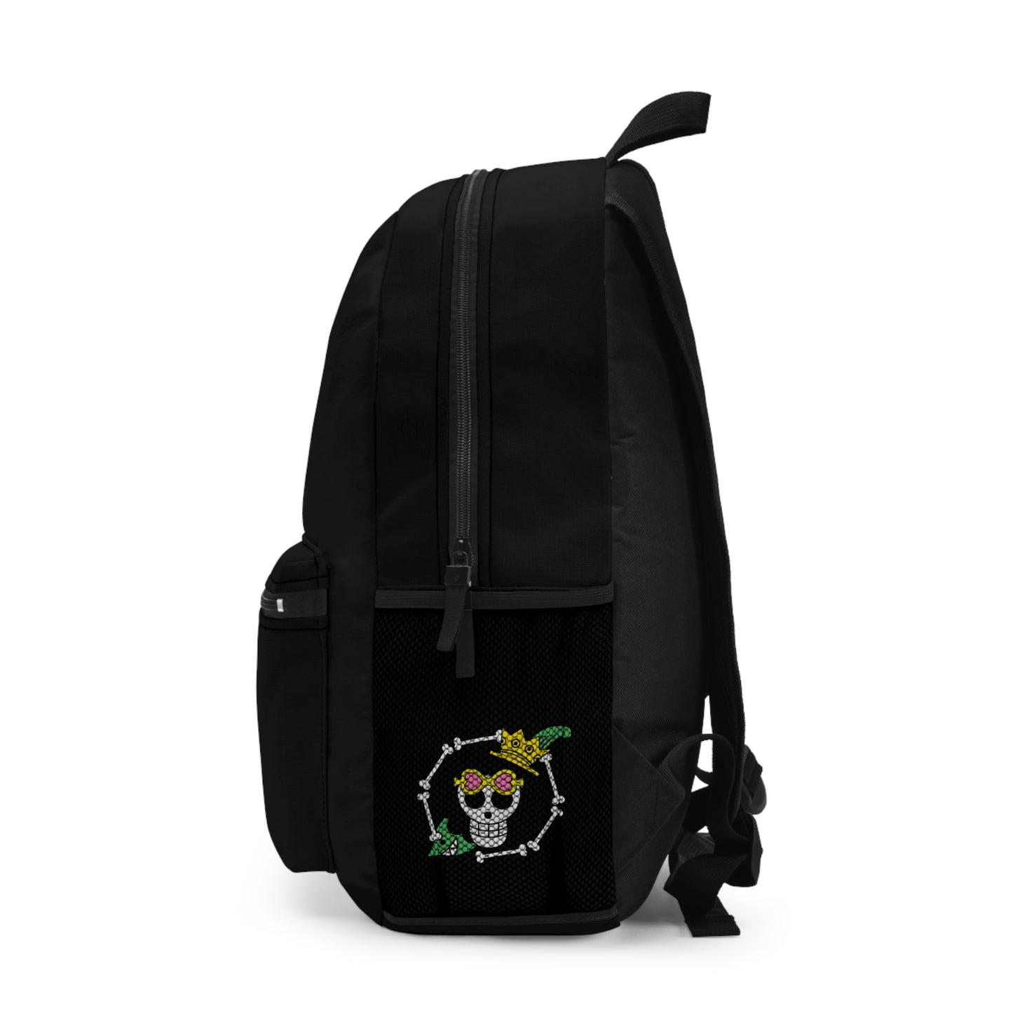 Brook One Piece Anime Backpack Black 🎵