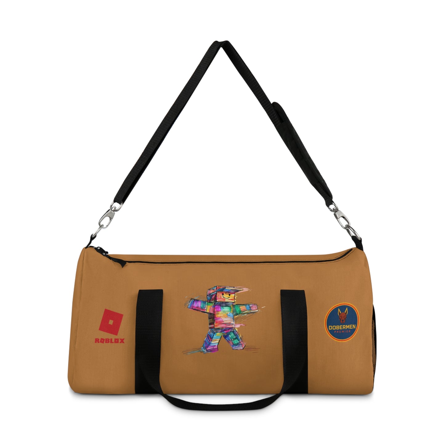 Roblox Themed Duffel Bag Light brown 🧒🕹️ 👧