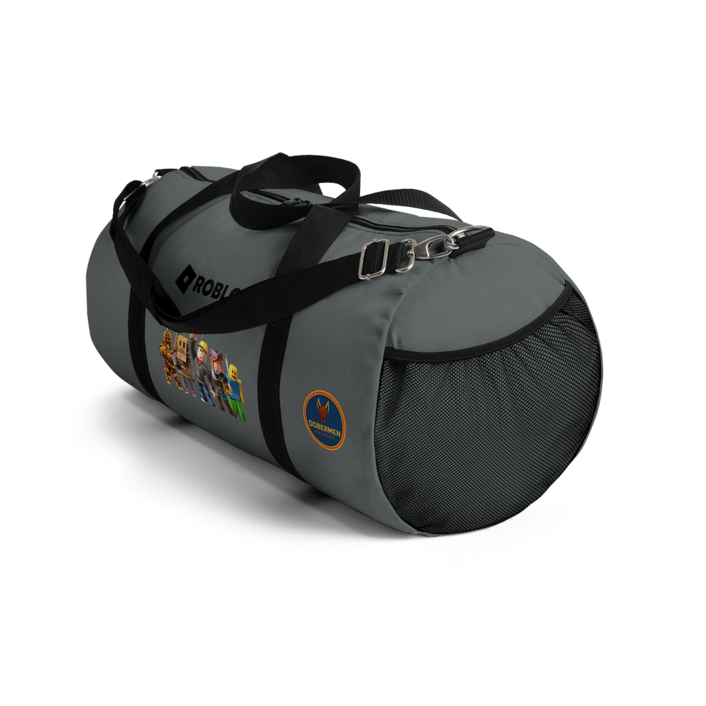 Roblox Adventure Duffel Dark grey 🎮✨🧳