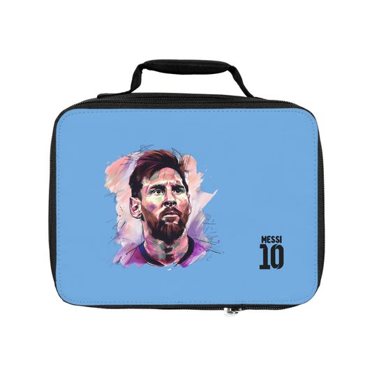 Lionel Messi LM10 Lunch Bag Light blue ⚽🥇