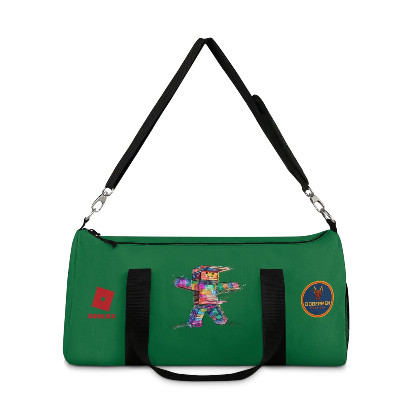 Roblox Themed Duffel Bag Dark green 🧒🕹️ 👧