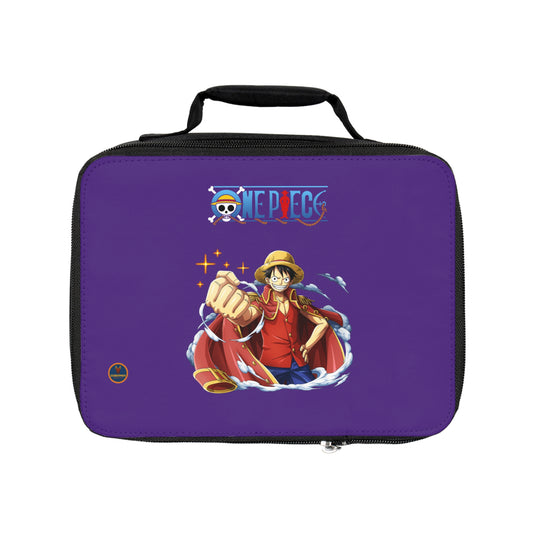 Monkey D. Luffy One Piece Anime Lunch Bag Purple 🍱