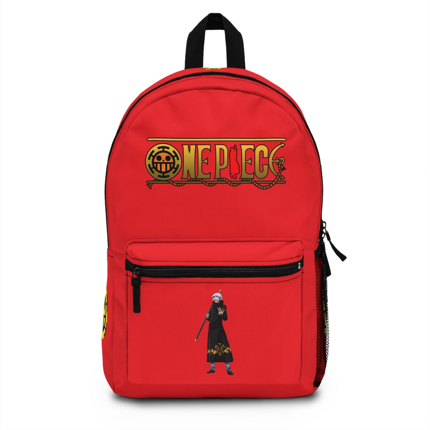 Trafalgar D. Water Law One Piece Anime Backpack Red ⚓